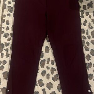 Ann Taylor Maroon Dress Pants